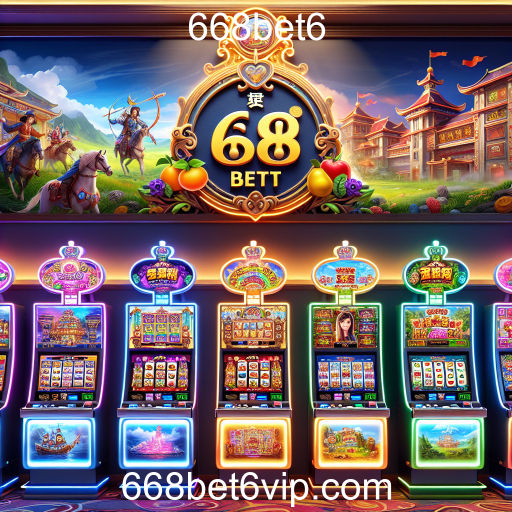 A Tração dos Caça-Níqueis no 668bet6: Diversão Sem Limites